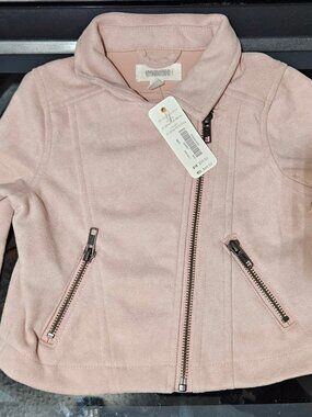 NWT Gymboree Girls Size 12-18M  Pink Coat Jacket